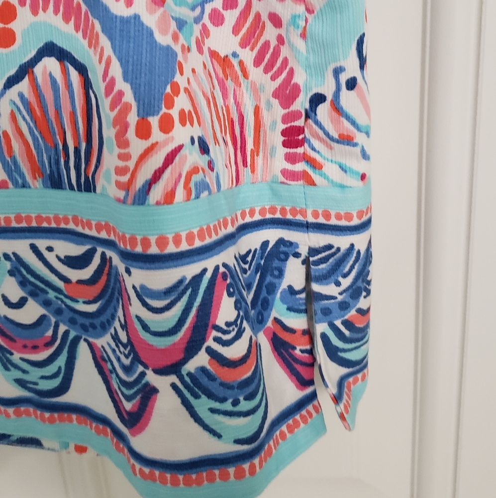 Lilly Pulitzer Shell Print Skort - Picture 3 of 4